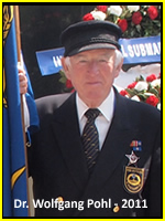 Dr. Wolfgang Pohl attending the International Submariners Convention in Istanbul in 2011