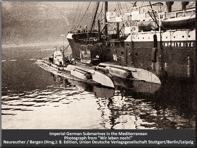 Imperial German Submarines in the Mediterranean
