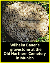 Wilhelm Bauer's grave in Munich